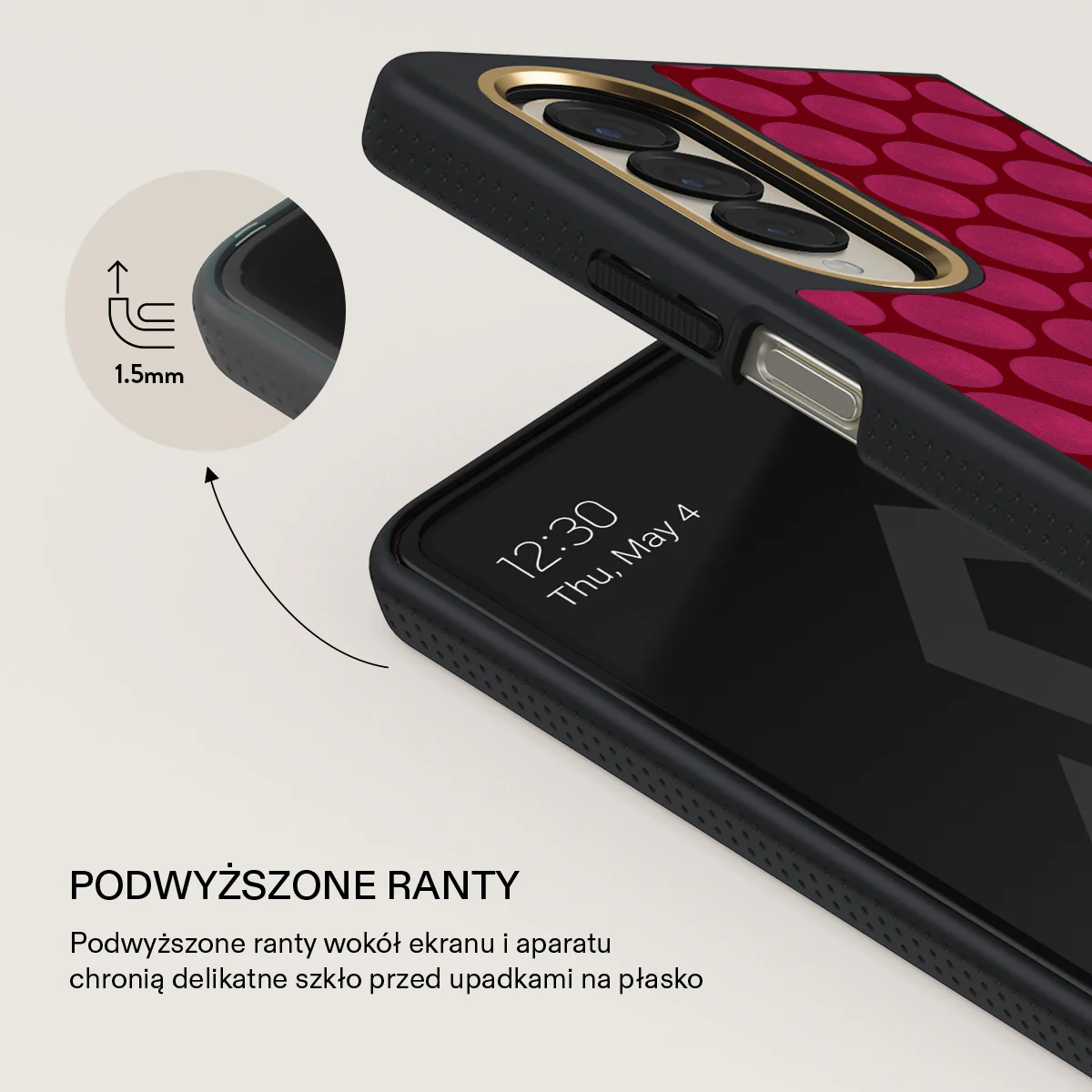 Reset Button - Samsung Galaxy Z Fold 4 Etui - Image 9