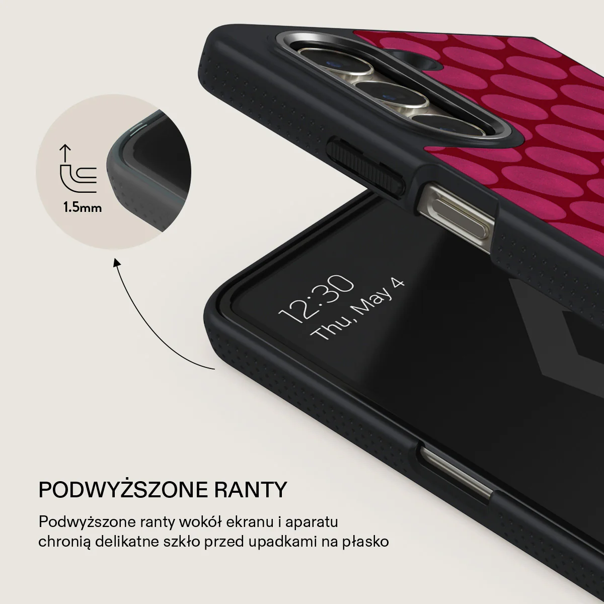 Reset Button - Samsung Galaxy Z Fold 5 Etui - Image 11