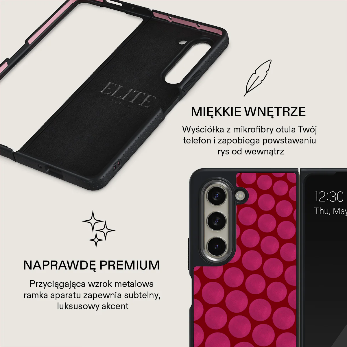 Reset Button - Samsung Galaxy Z Fold 5 Etui - Image 13