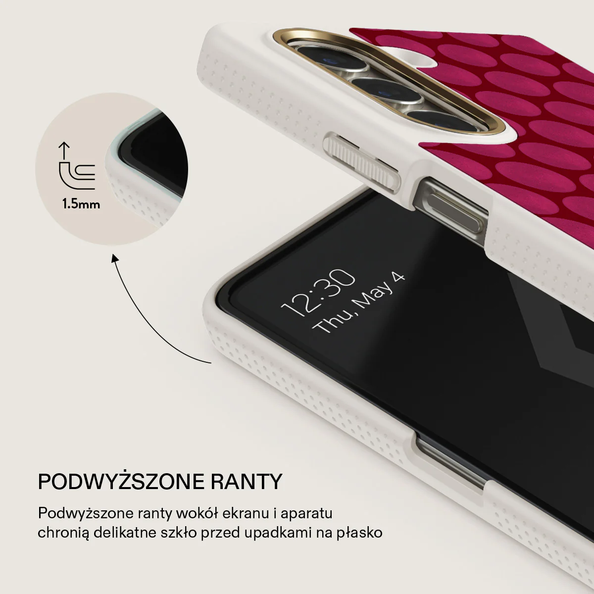 Reset Button - Samsung Galaxy Z Fold 5 Etui - Image 18
