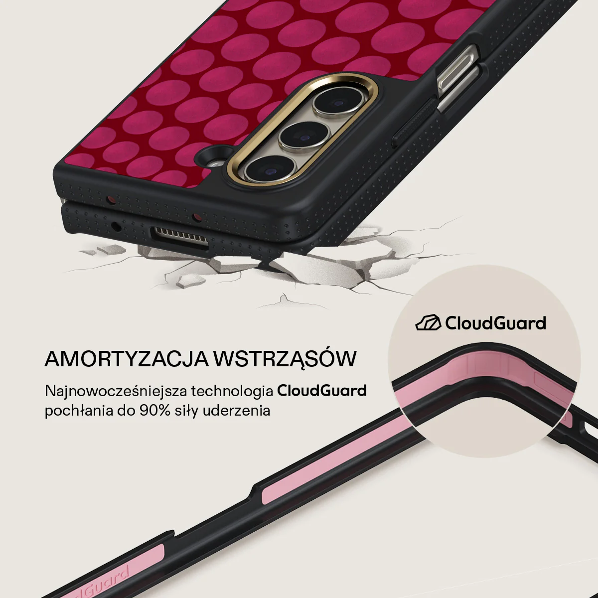 Reset Button - Samsung Galaxy Z Fold 5 Etui - Image 3
