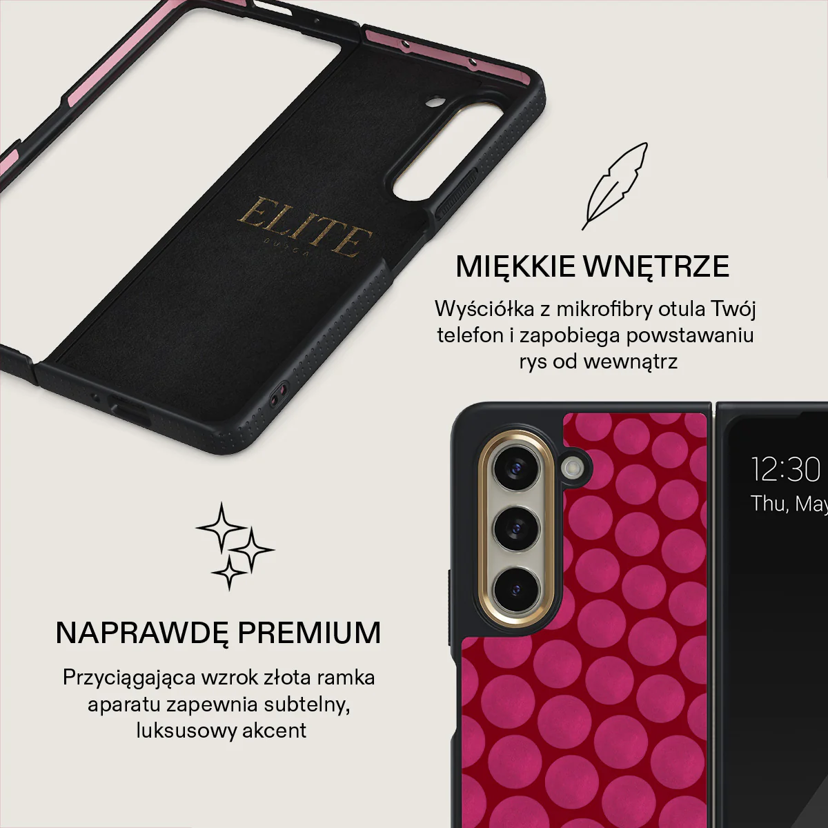 Reset Button - Samsung Galaxy Z Fold 5 Etui - Image 6