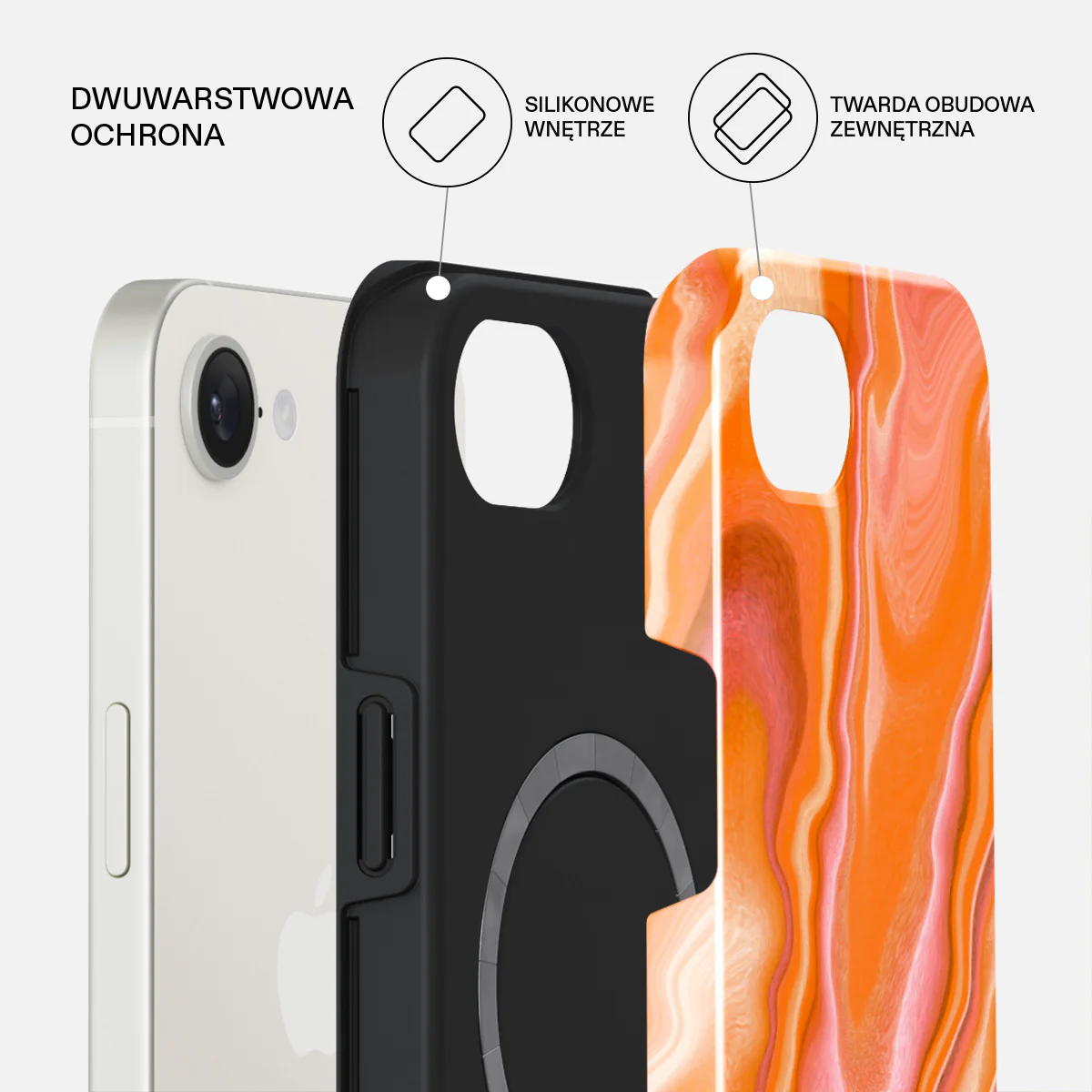 Retro Glow - iPhone 17e Etui - Image 2