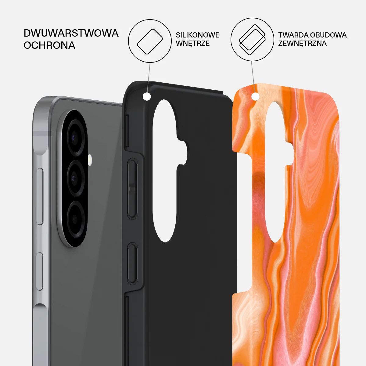 Retro Glow - Samsung Galaxy A57 5G Etui - Image 2