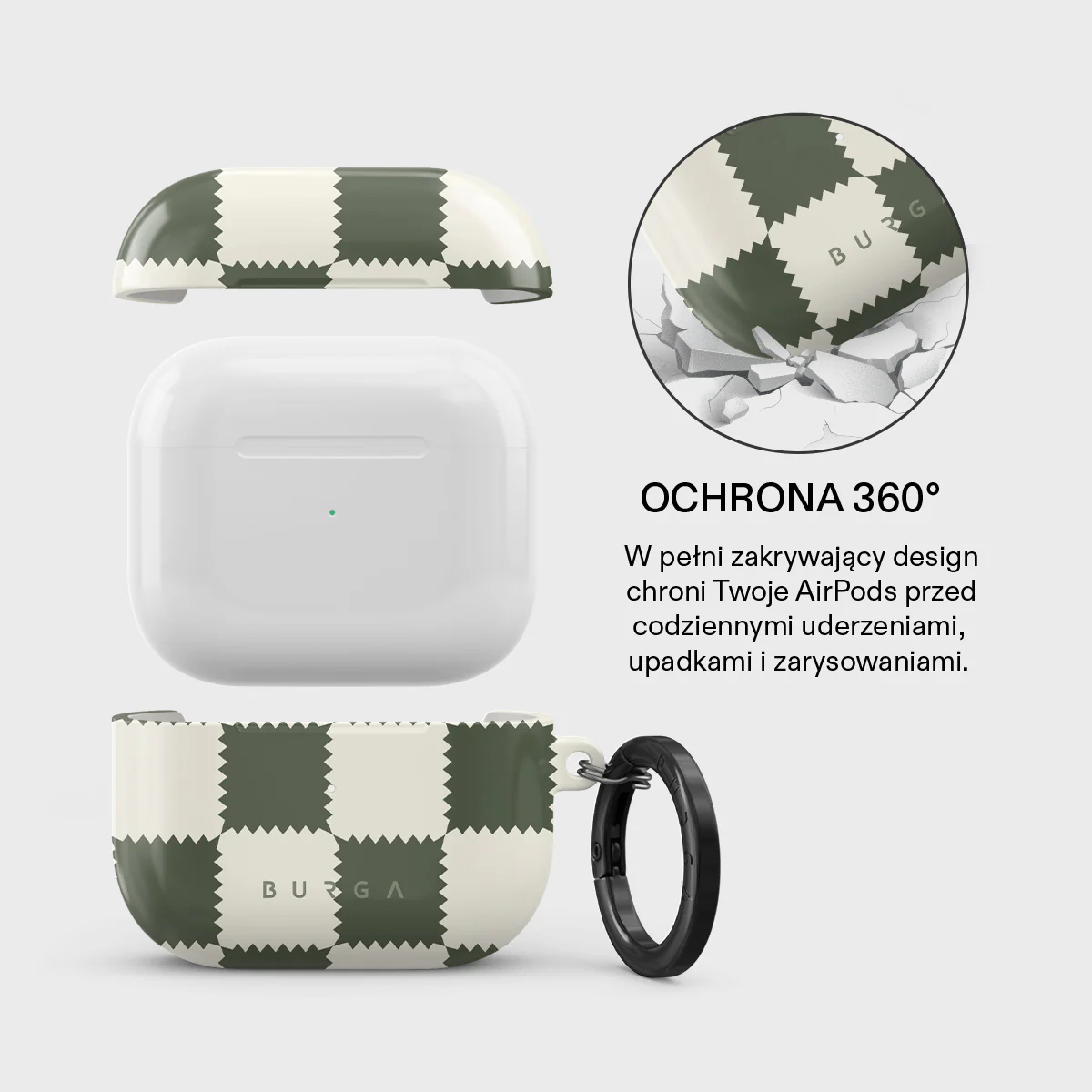 Retro Grid - Etui AirPods 3 - Image 2