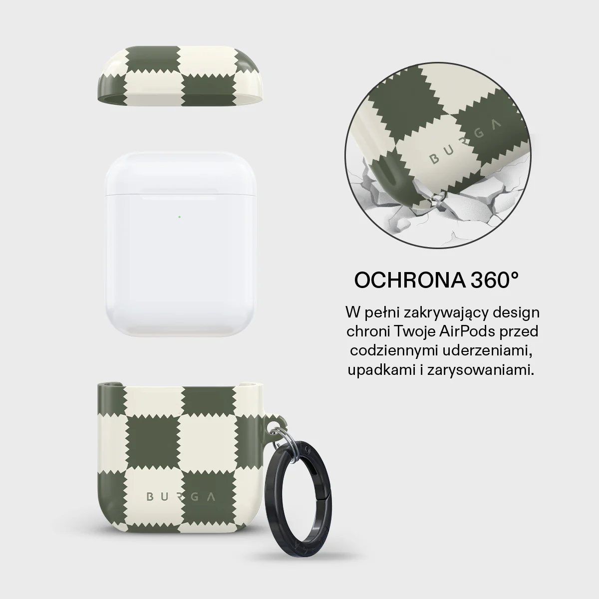 Retro Grid - Etui AirPods - Image 2