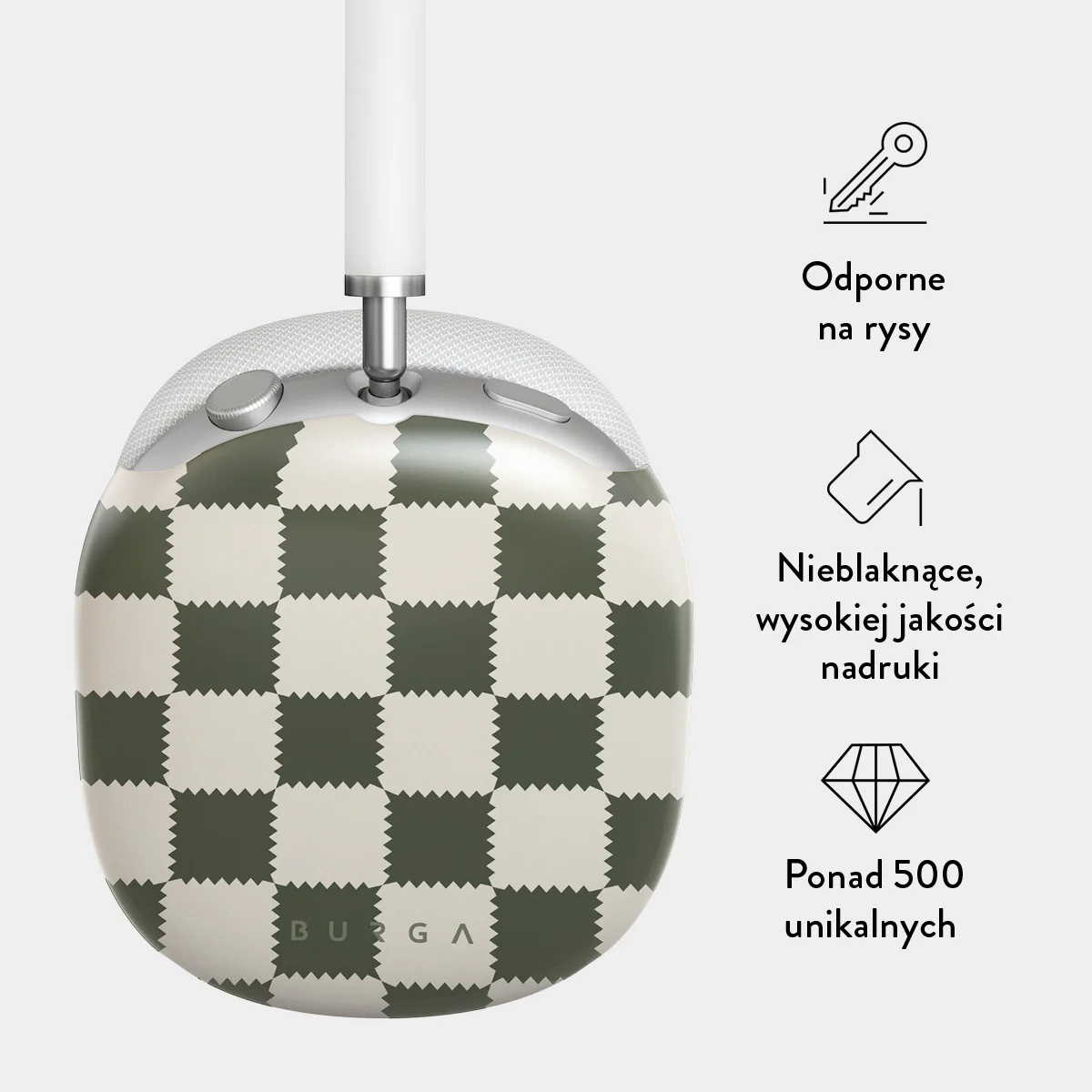 Retro Grid - Etui AirPods Max - Image 2