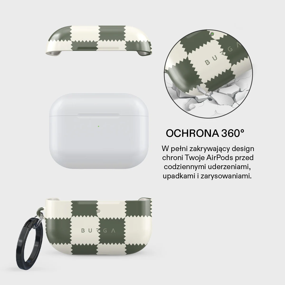 Retro Grid - Etui AirPods Pro 3 - Image 2