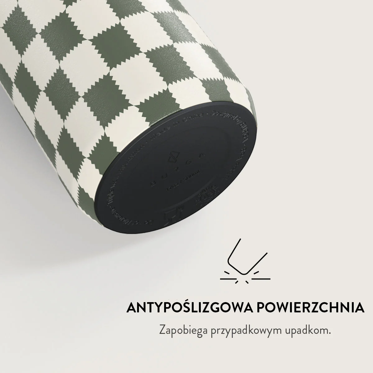 Retro Grid - Butelka na wodę - Image 5