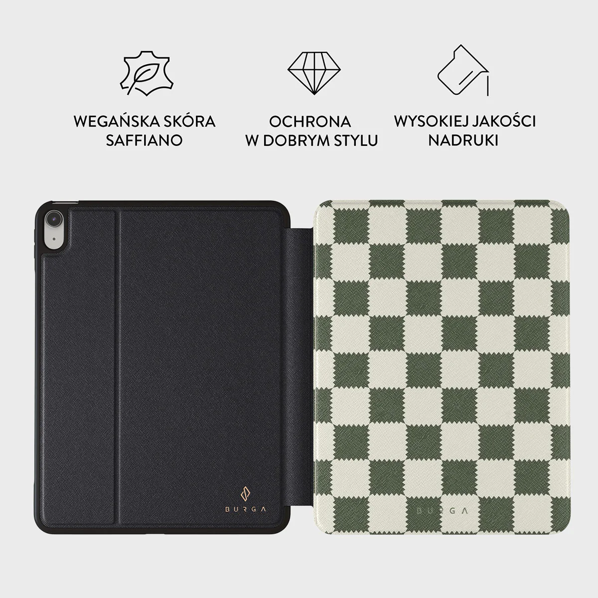Retro Grid - Etui na iPad 10.9 (10 generacji) - Image 2