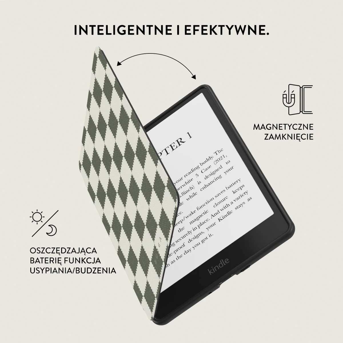 Retro Grid - Etui na Kindle Paperwhite (11 generacji) - Image 5