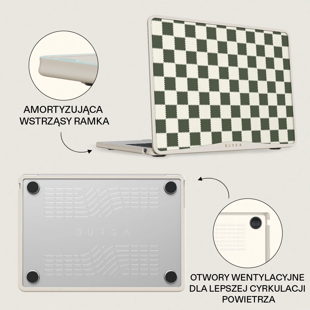Retro Grid - Etui do MacBooka - Image 5