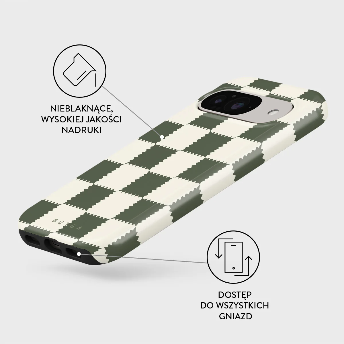 Retro Grid - Google Pixel 10 Etui - Image 3