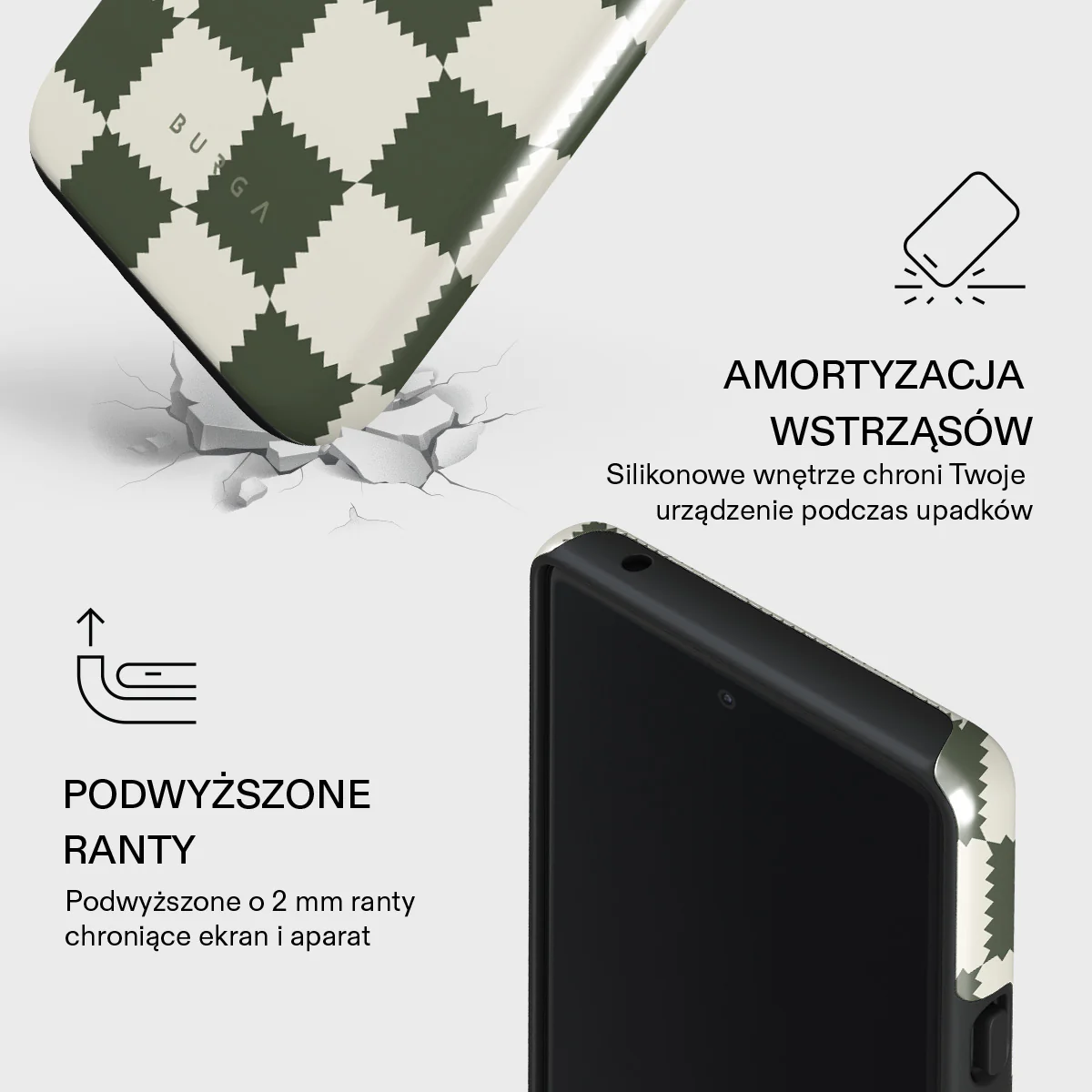 Retro Grid - Google Pixel 6 Pro Etui - Image 4