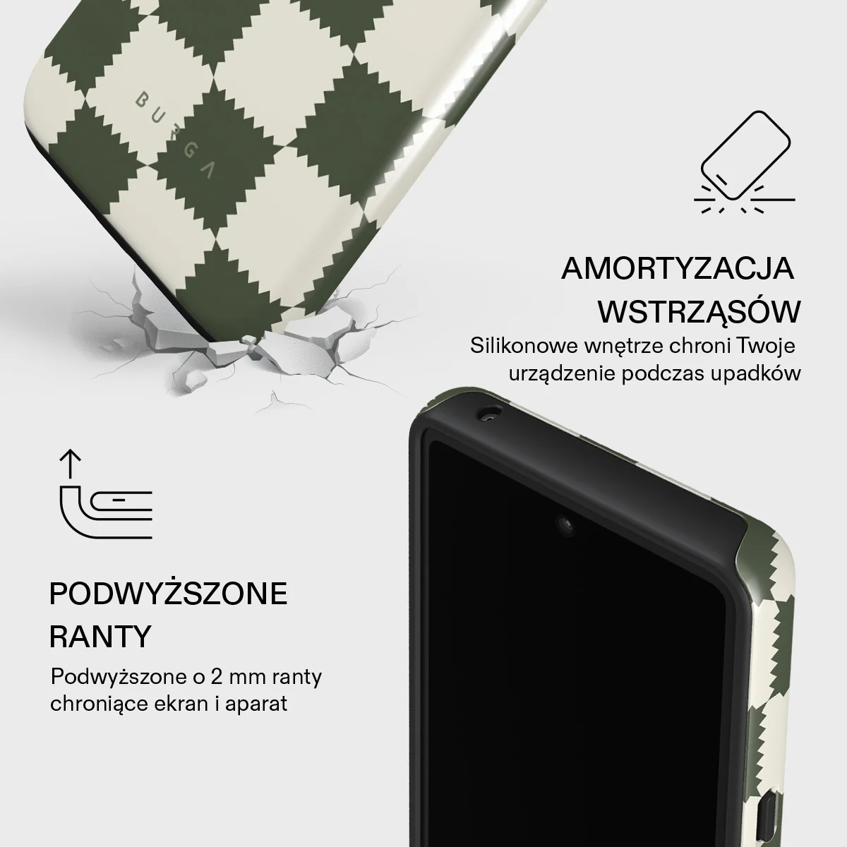 Retro Grid - Google Pixel 7 Etui - Image 4