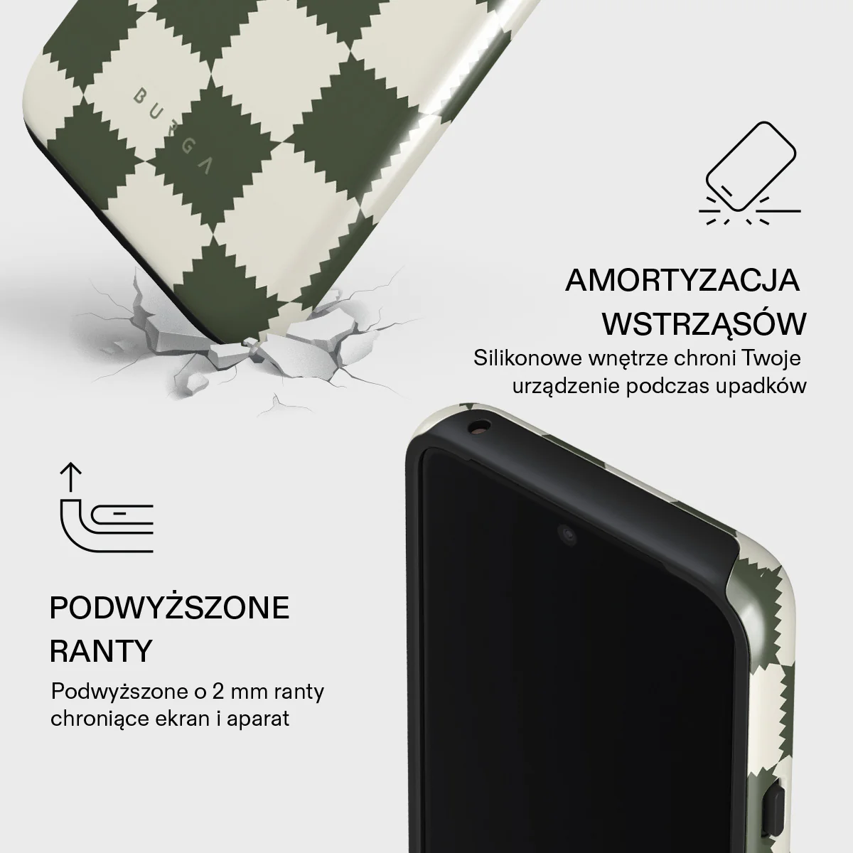 Retro Grid - Google Pixel 8 Etui - Image 4
