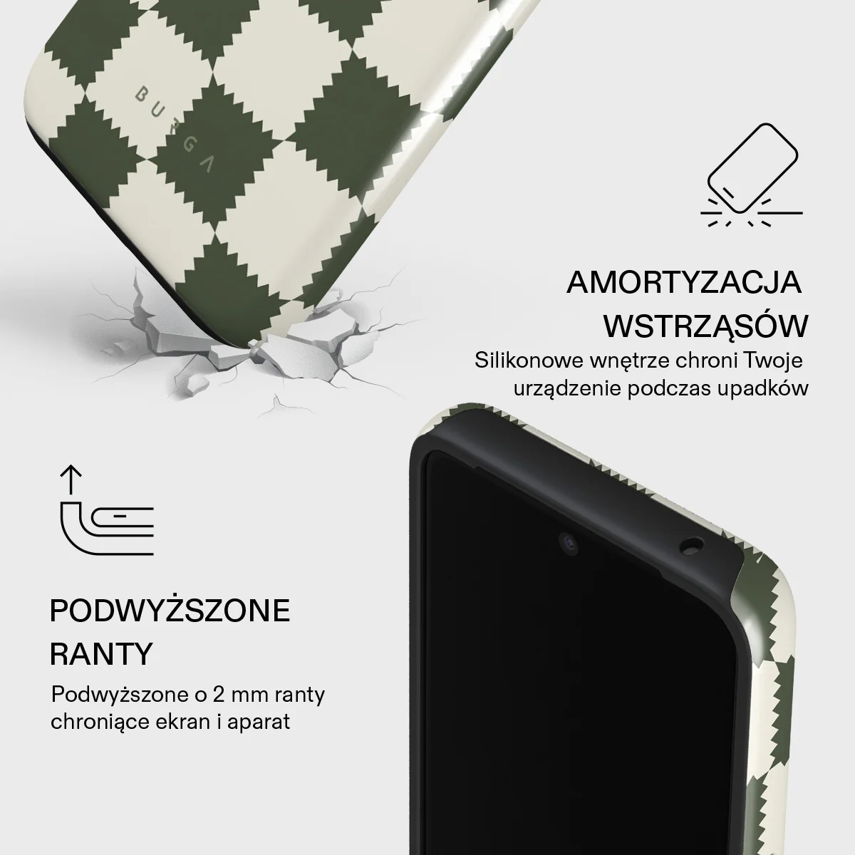 Retro Grid - Google Pixel 8 Pro Etui - Image 4