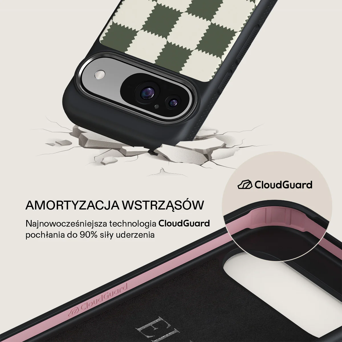Retro Grid - Google Pixel 9 Etui - Image 14