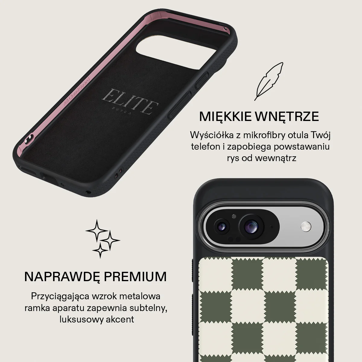 Retro Grid - Google Pixel 9 Etui - Image 17