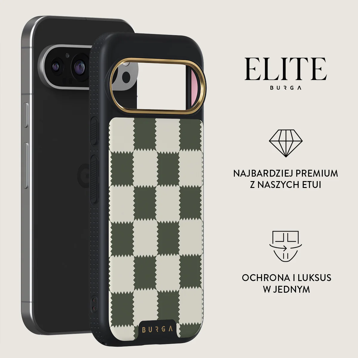 Retro Grid - Google Pixel 9 Pro Etui - Image 6