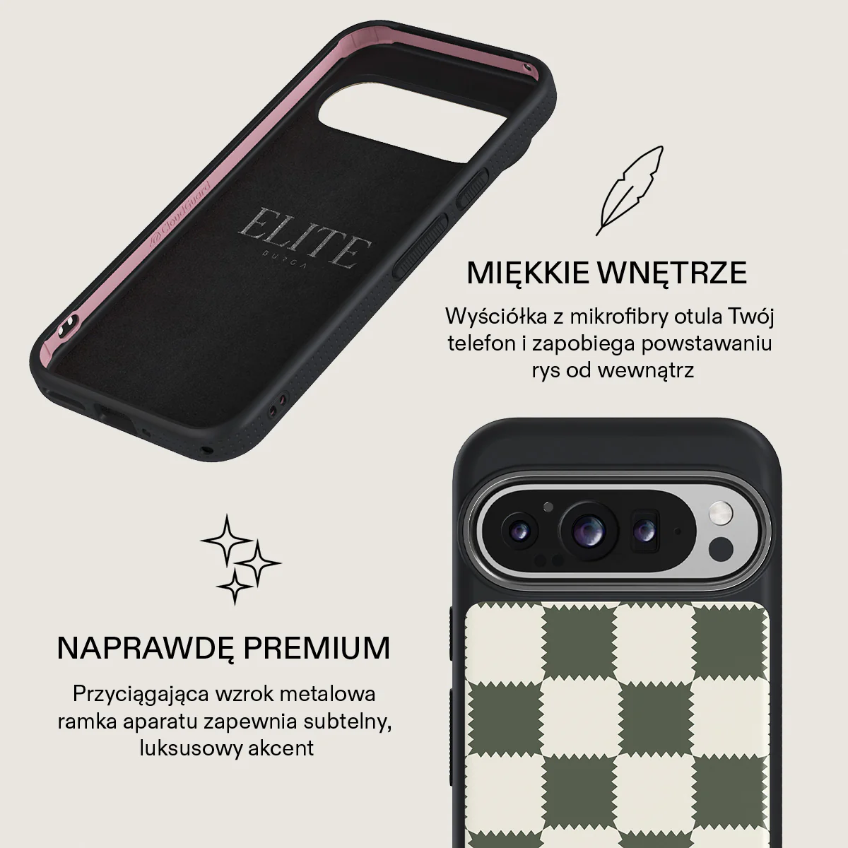 Retro Grid - Google Pixel 9 Pro XL Etui - Image 17