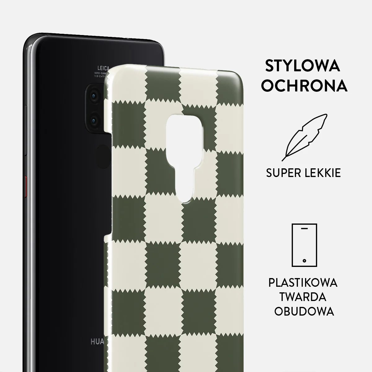 Retro Grid - Huawei Mate 20 Etui - Image 2