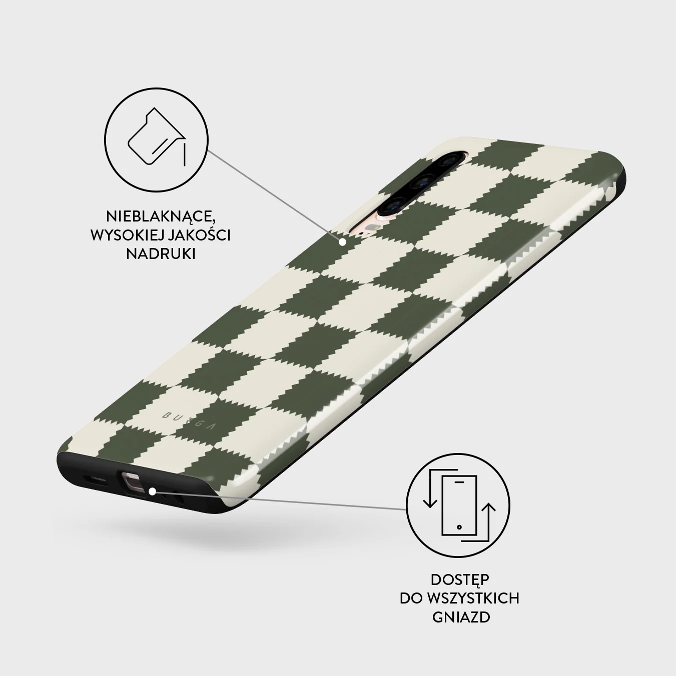Retro Grid - Huawei P30 Etui - Image 7