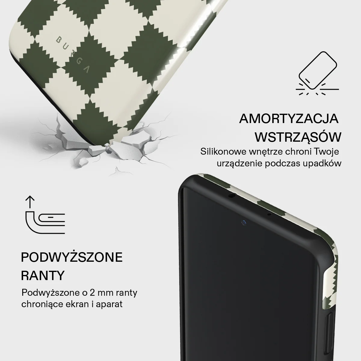 Retro Grid - Huawei P30 Etui - Image 8
