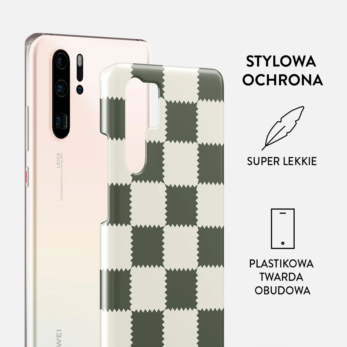 Retro Grid - Huawei P30 Pro Etui - Image 2