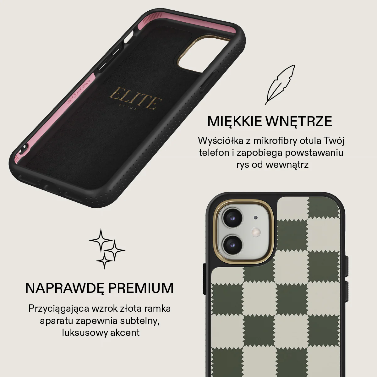 Retro Grid - iPhone 11 Etui - Image 10