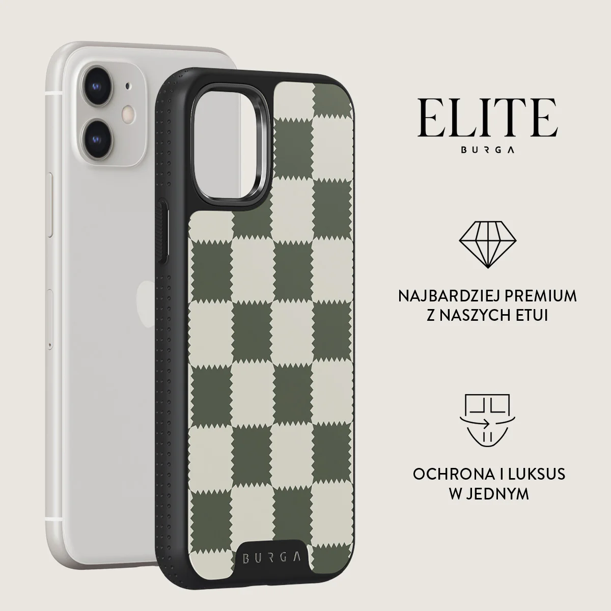 Retro Grid - iPhone 11 Etui - Image 13
