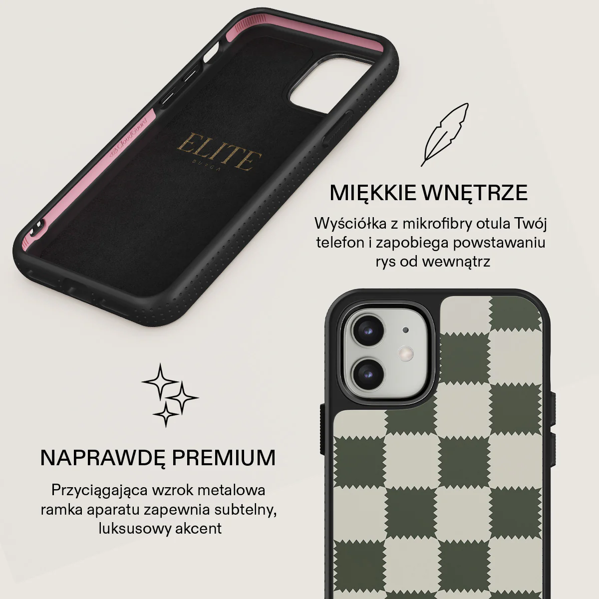 Retro Grid - iPhone 11 Etui - Image 17