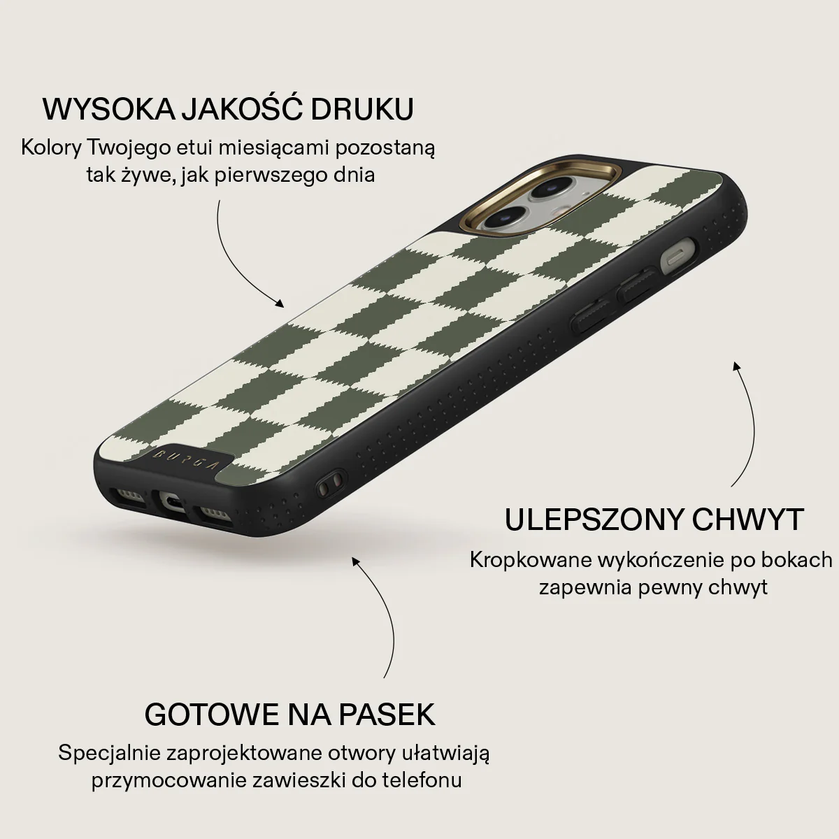Retro Grid - iPhone 11 Etui - Image 9