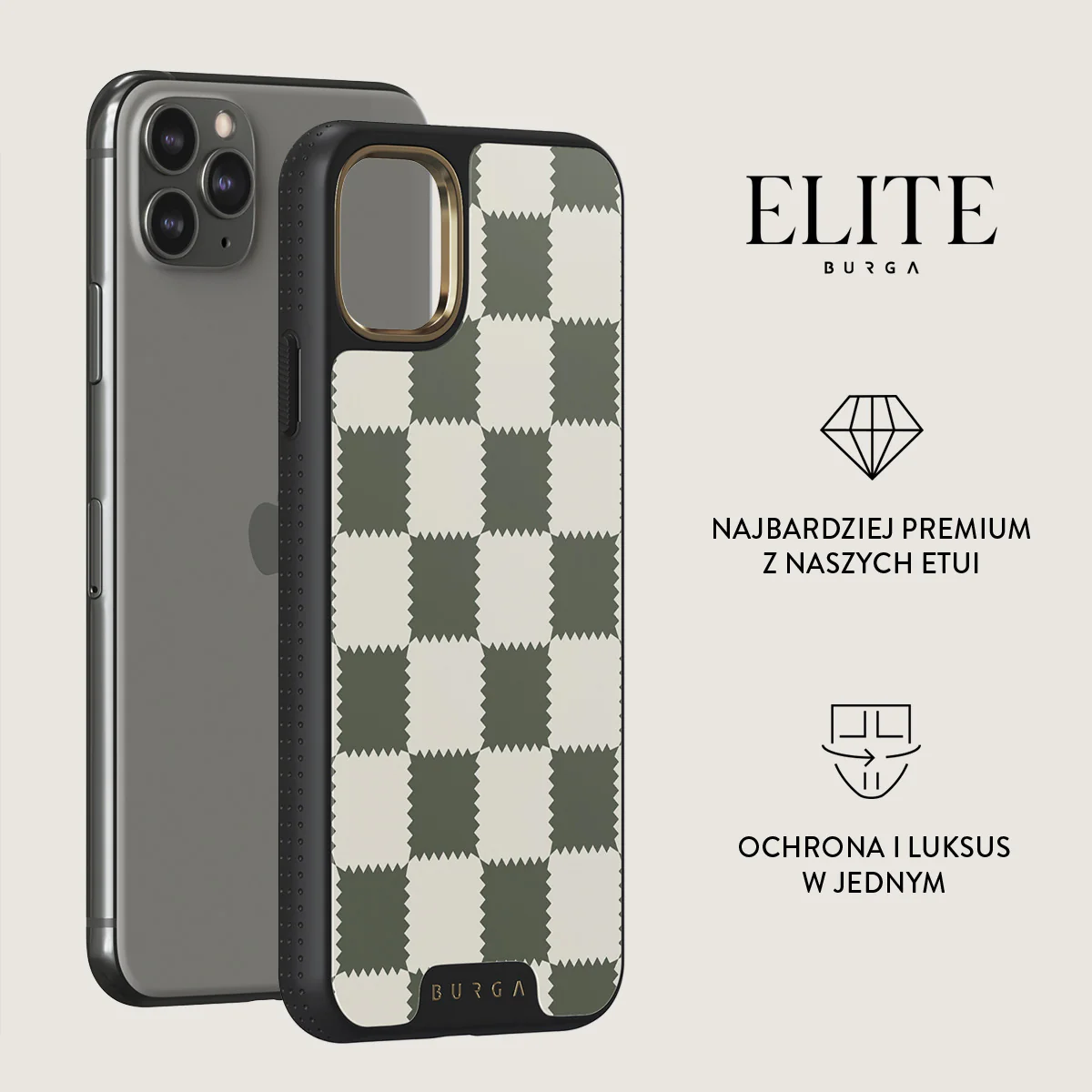 Retro Grid - iPhone 11 Pro Etui - Image 10