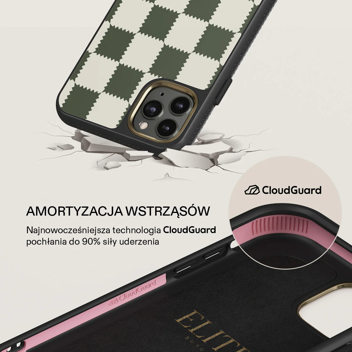 Retro Grid - iPhone 11 Pro Etui - Image 11