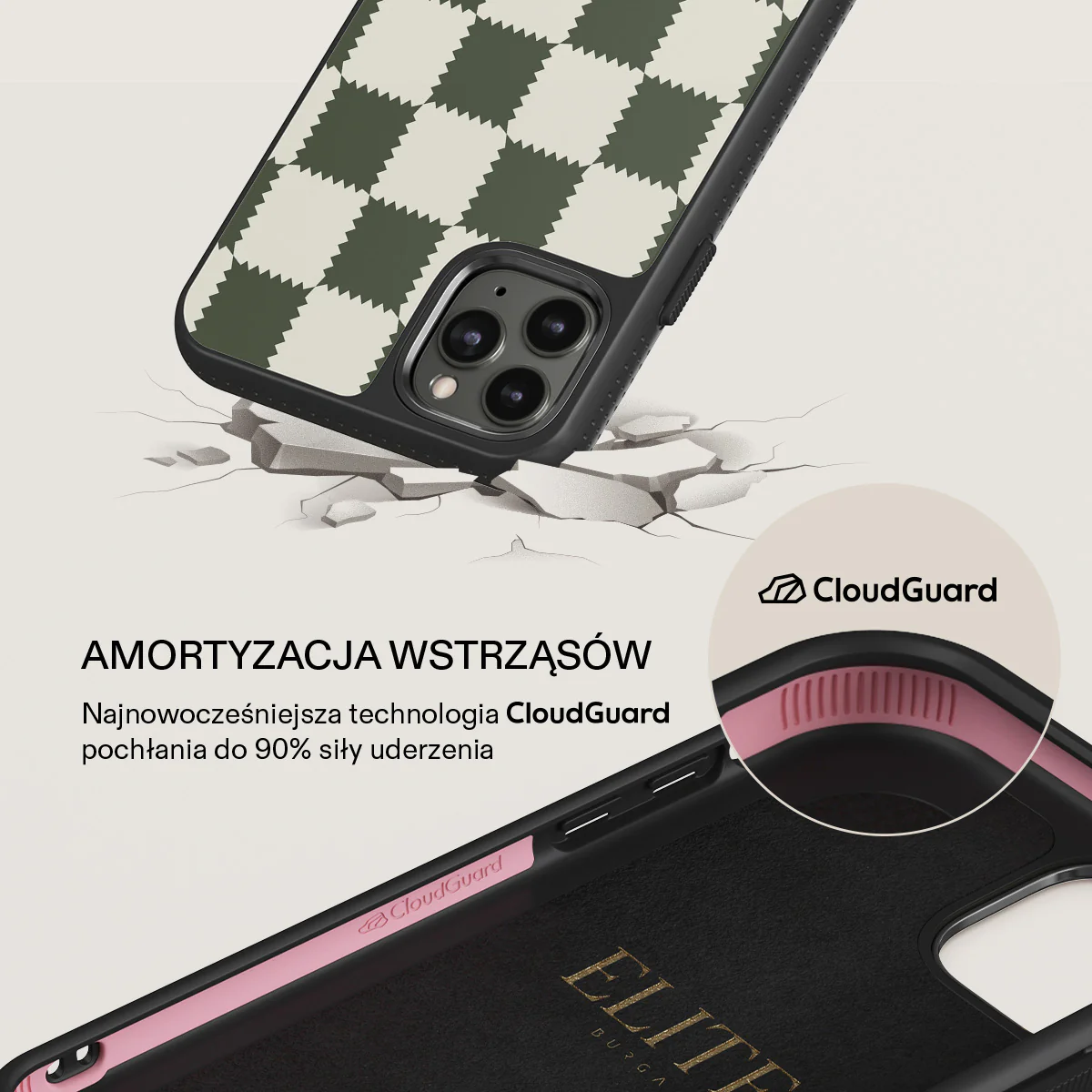 Retro Grid - iPhone 11 Pro Etui - Image 18