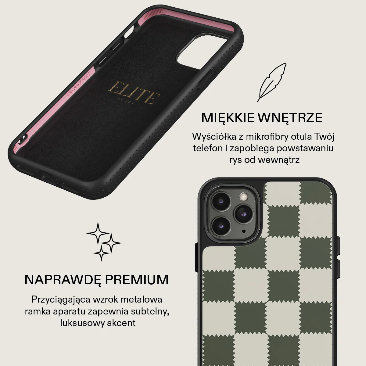 Retro Grid - iPhone 11 Pro Etui - Image 21