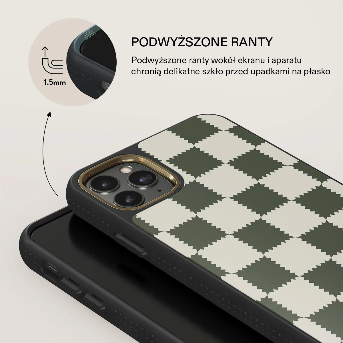 Retro Grid - iPhone 11 Pro Max Etui - Image 12