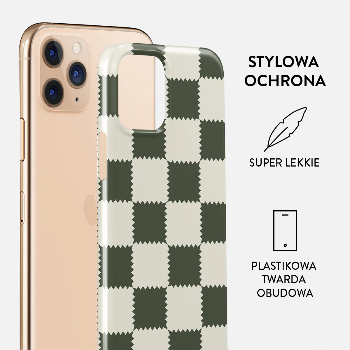 Retro Grid - iPhone 11 Pro Max Etui - Image 2