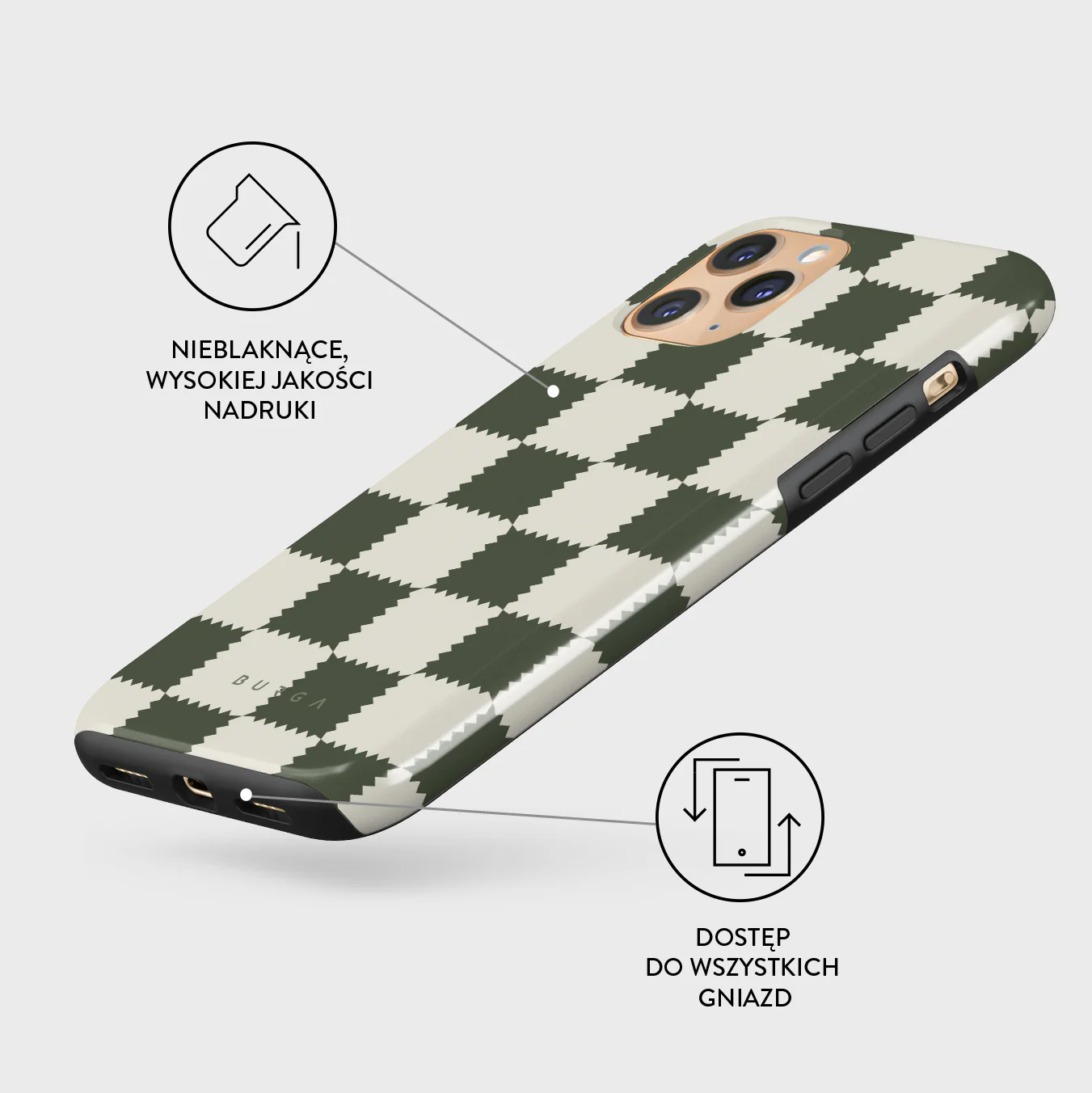 Retro Grid - iPhone 11 Pro Max Etui - Image 7