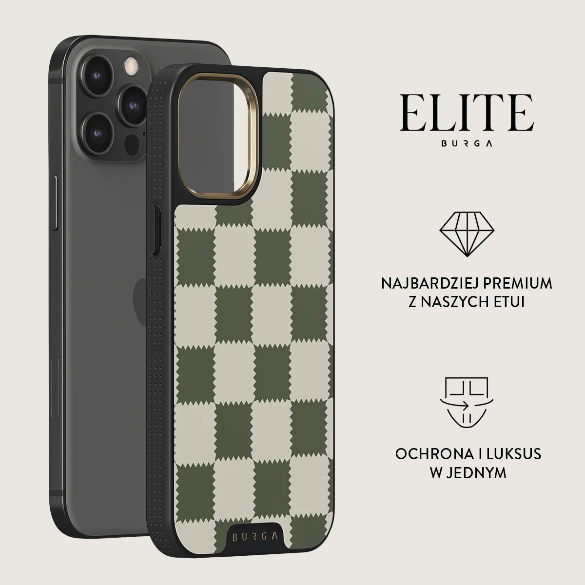 Retro Grid - iPhone 12 Pro Max Etui - Image 10