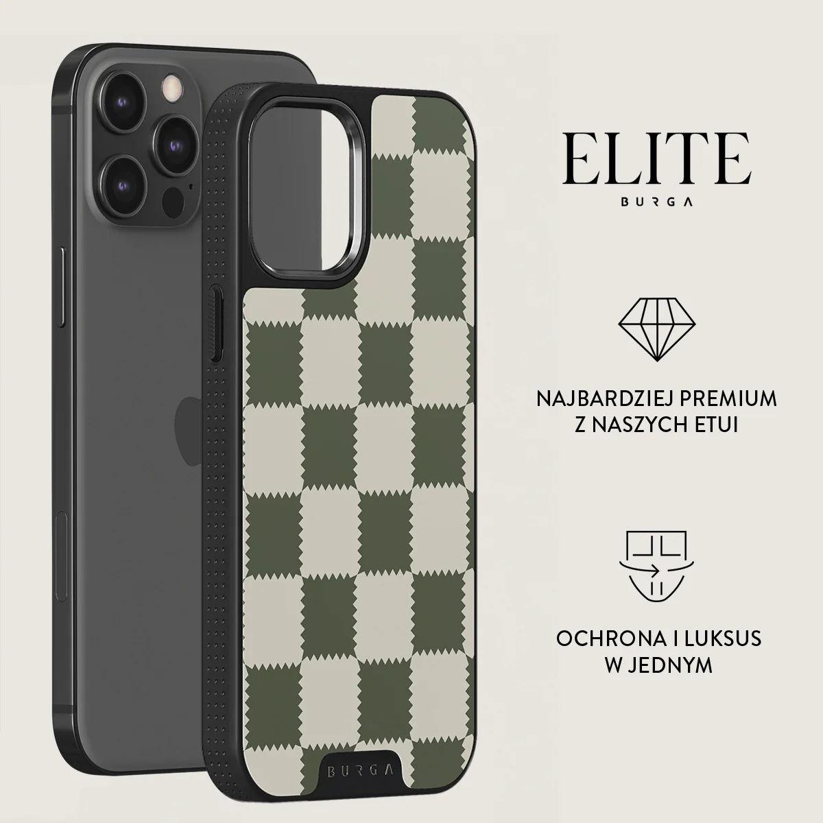 Retro Grid - iPhone 12 Pro Max Etui - Image 17