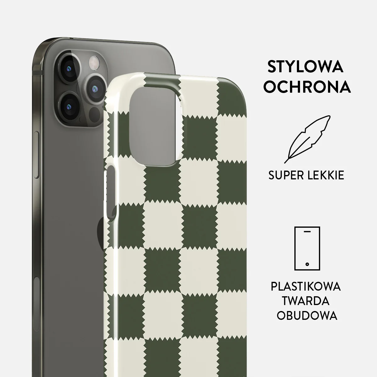 Retro Grid - iPhone 12 Pro Max Etui - Image 2