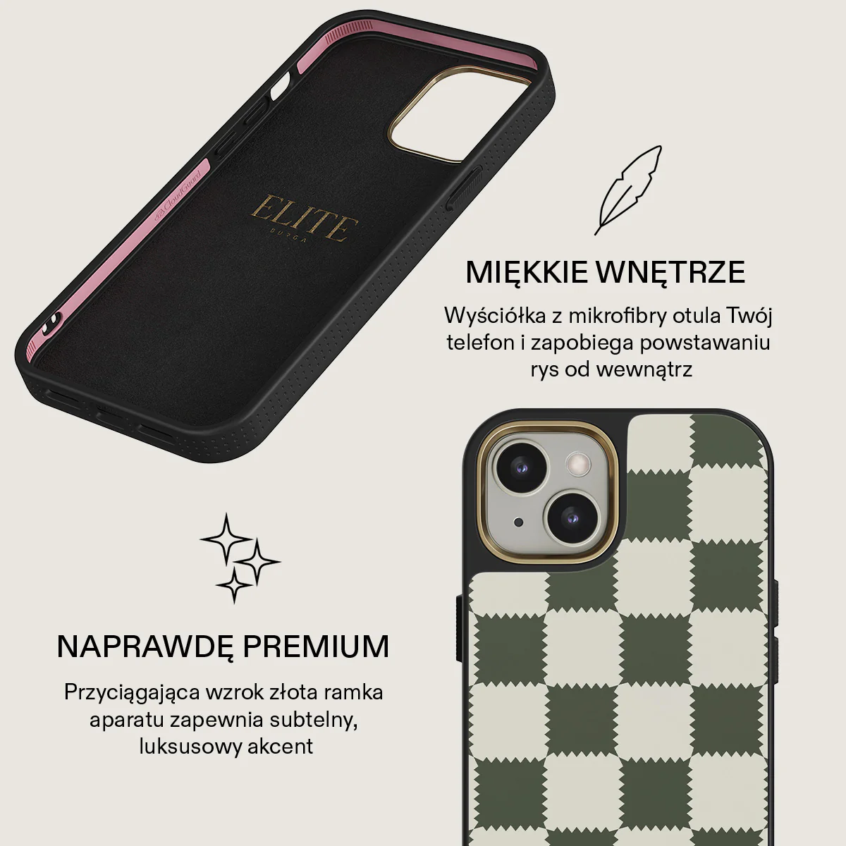 Retro Grid - iPhone 13 Etui - Image 10