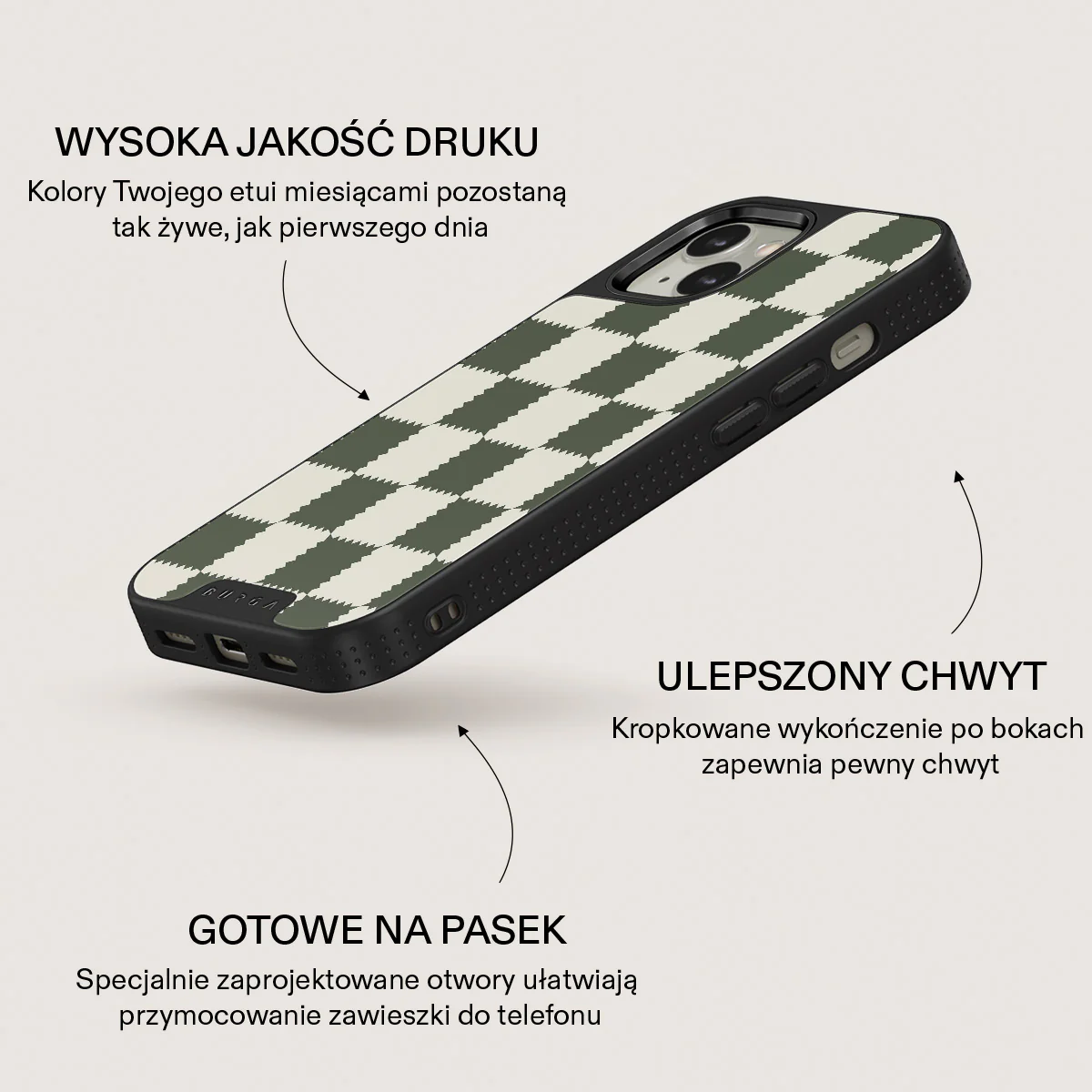 Retro Grid - iPhone 13 Etui - Image 16