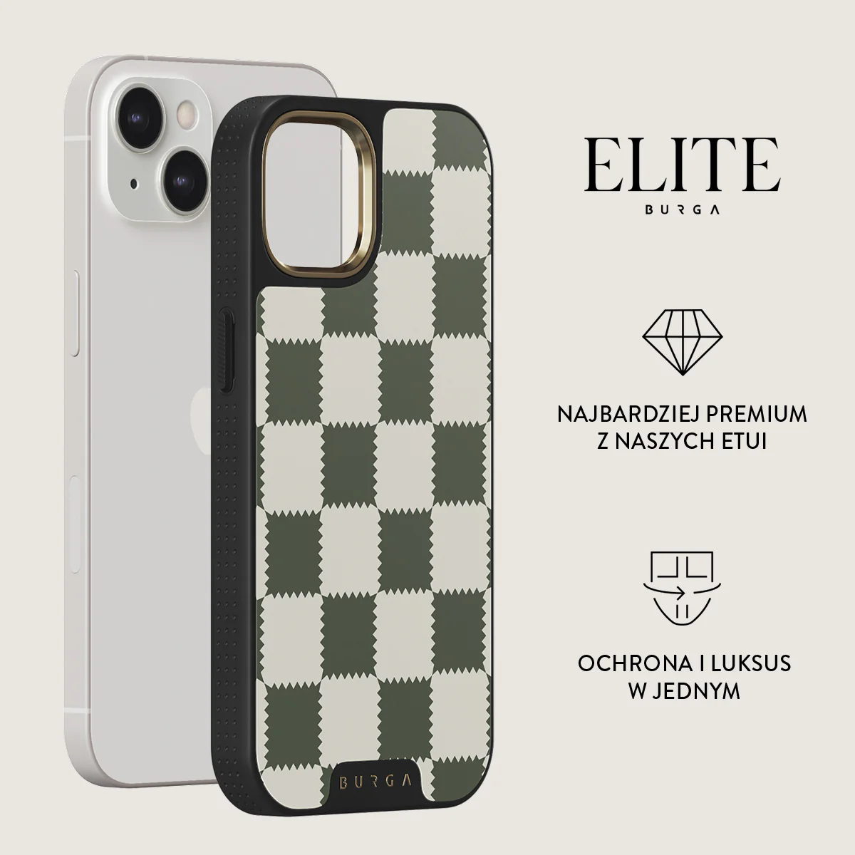 Retro Grid - iPhone 13 Etui - Image 6