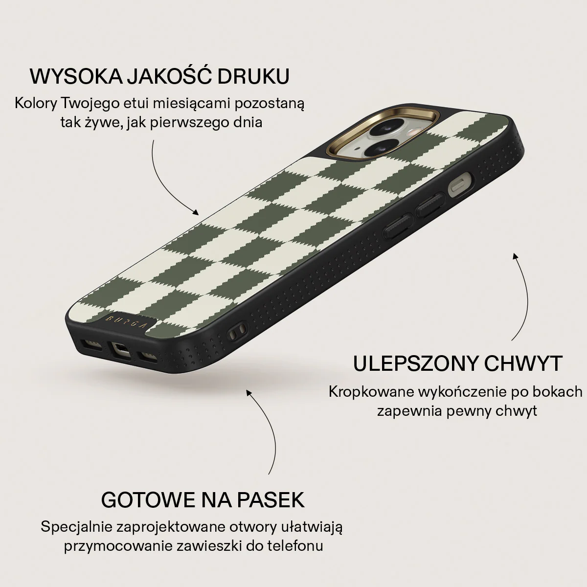 Retro Grid - iPhone 13 Etui - Image 9
