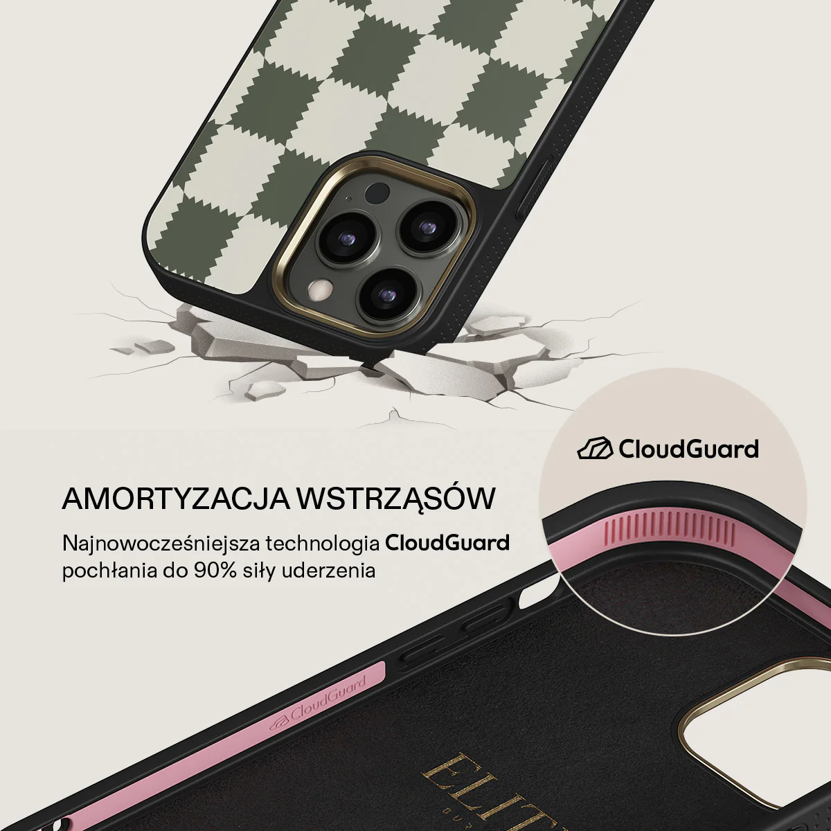 Retro Grid - iPhone 13 Pro Etui - Image 7