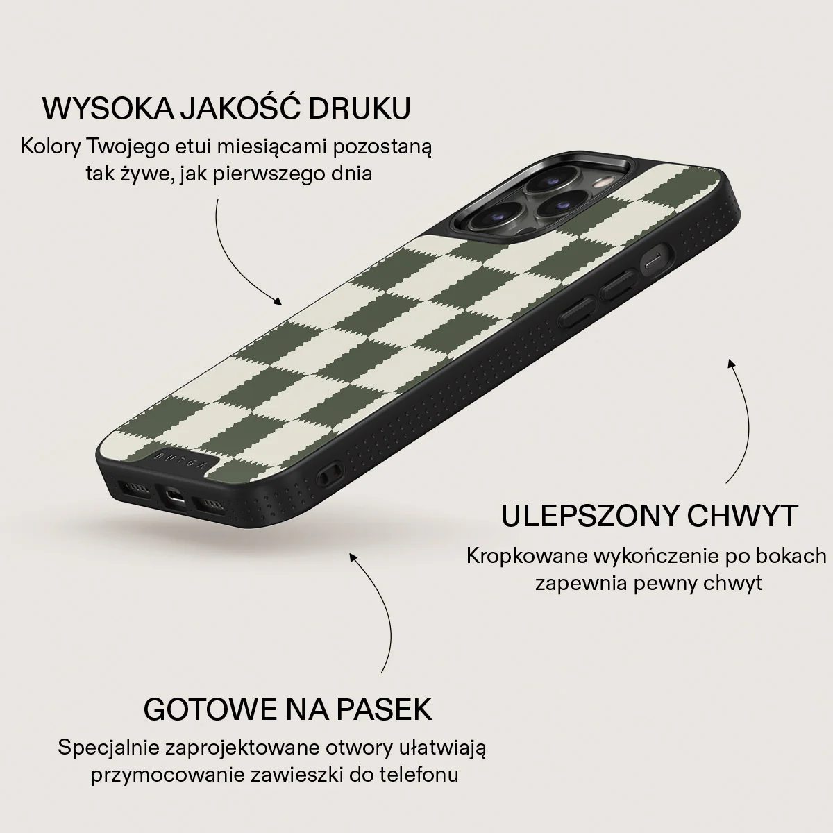 Retro Grid - iPhone 13 Pro Max Etui - Image 16