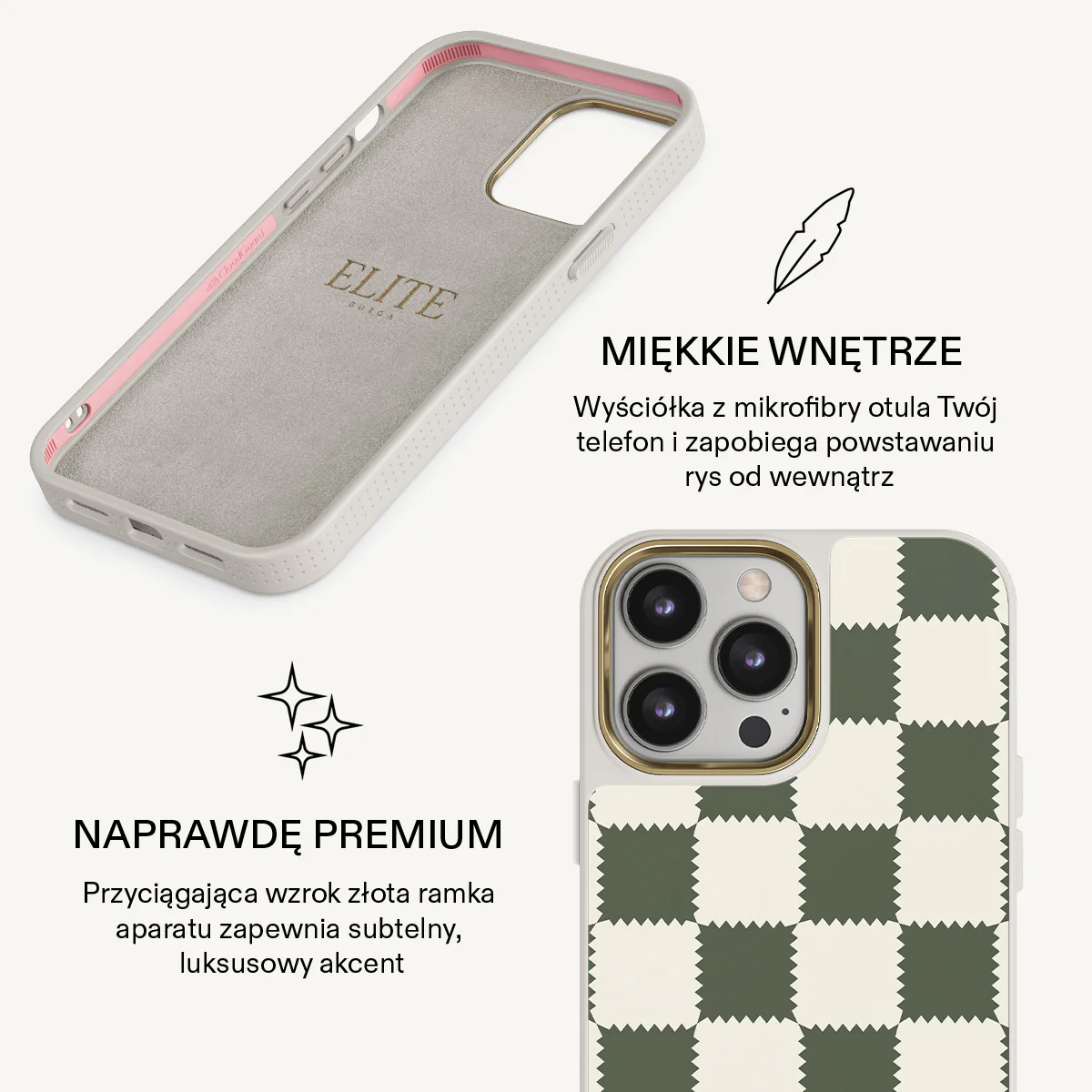 Retro Grid - iPhone 13 Pro Max Etui - Image 24